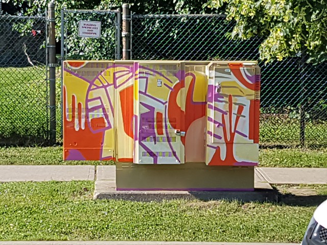 Bell Box Mural Project Bathurst and Fisherville