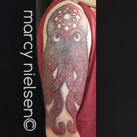 nordic octopus tattoo