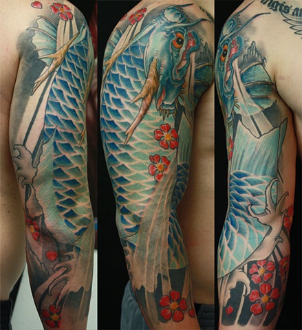 Eric James tattoo Japanese traditional Phoenix Tattoo Company