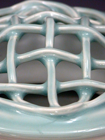 woven top cage (detail)