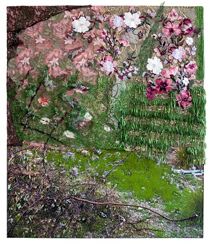 Absent the Garden Blossoms (in Pink)