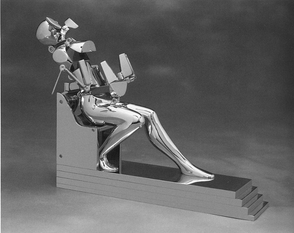 Study/Falling Man (Seated Figure IX)