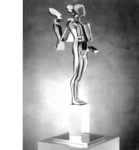 Study/Falling Man (Backwrap Figure), 1982