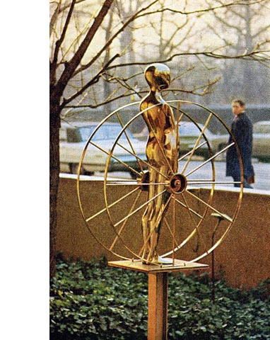 Study/Falling Man (Wheel Man), 1965