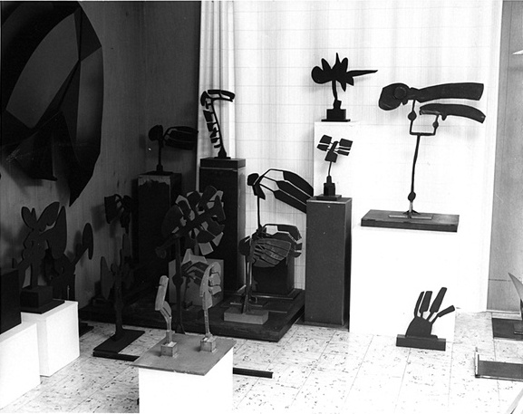 Trova's studio circa 1977.