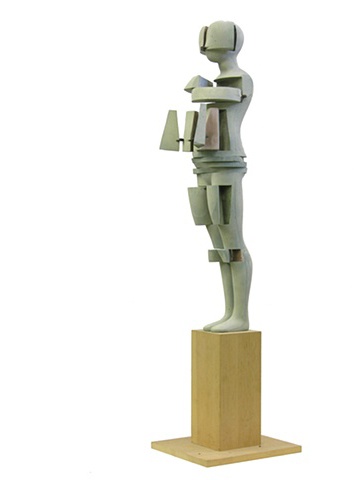 Model for unrealized Falling Man sculpture, 1992