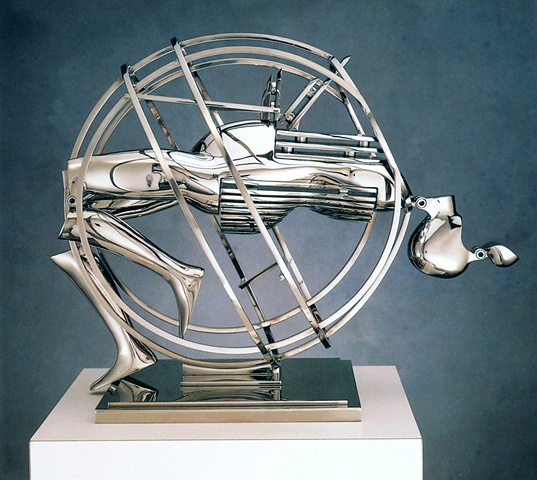 Study/Falling Man (Figure in a Sphere), 1986