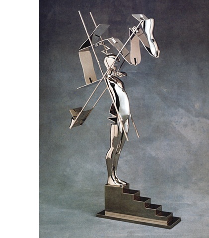 Study/Falling Man (New Cut Figure #2), 1985