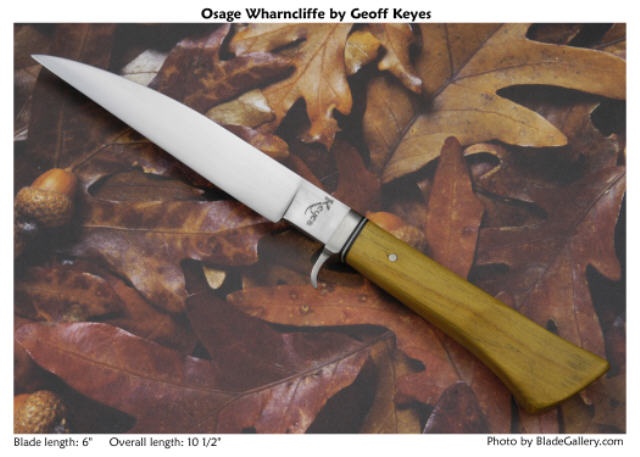 Wharncliffe gents fixed blade