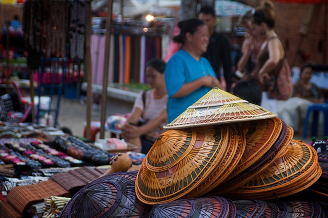 Hats at the Marketplace
Chiang Mai, Thailand