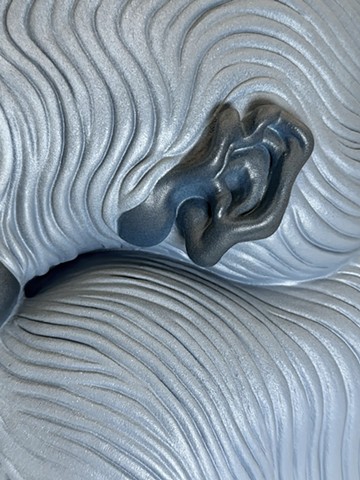 Sleeping Ape Study (detail right ear)