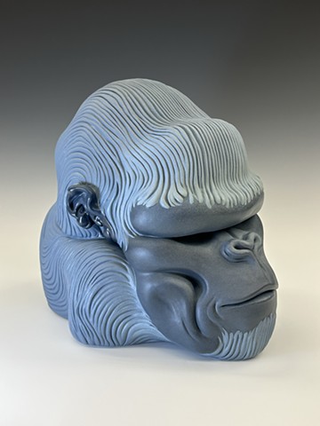 Sleeping Ape Study (left side view)