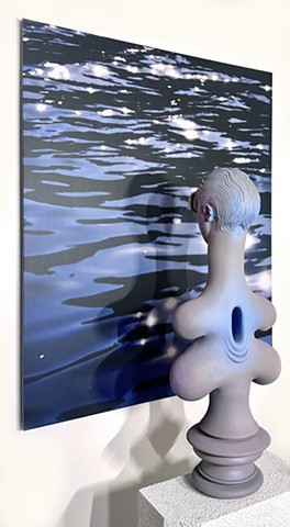 The Swimmer, (side view)