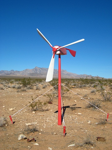Transient Windmill (Nevada desert)