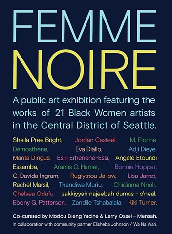 FEMME NOIRE AT SEATTLE ART MUSEUM