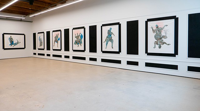 Installation view of Between Possibility and Actuality