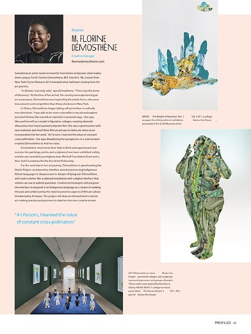 FEATURE IN PARSONS RE:D MAGAZINE