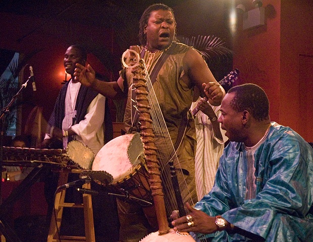 Djembe player, Hot House, Chicago