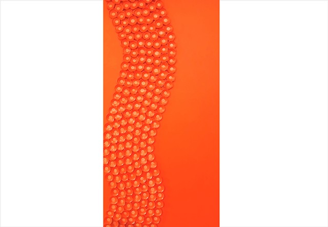 Striking minimalist moulded flower petals by Julee Latimer