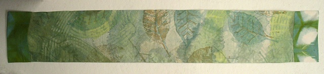 Croton leaf scarf