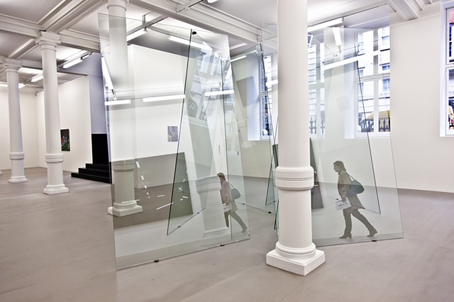 7 Panes of Glass (House of Cards) by Gerhard Richter, Marian Goodman Gallery, London.