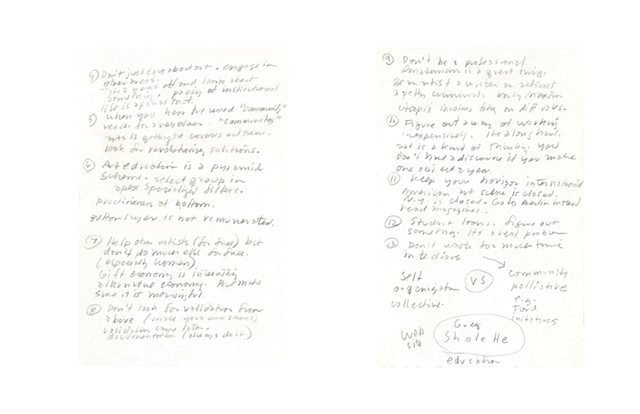 Page 8 - 9, Chris Gilbert, Curator, April 26, 2004.