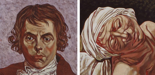 Jacque Louis David self portrait/Death of Marat (excerpts)