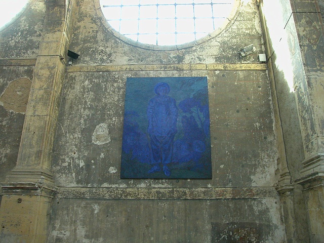 Gilles (Blue), Installation,  Faux- Mouvement, Metz, France, 2003, Installation