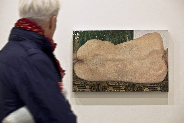 "The Back" by Ellen Altfest, 2009, Venice Biennale.