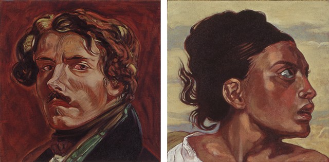 Delacroix self portrait/Orphan at Ornans (excerpts)