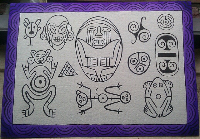 Taino Symbols or Petroglyphs