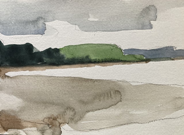 From Summerhill Beach, tide coming in