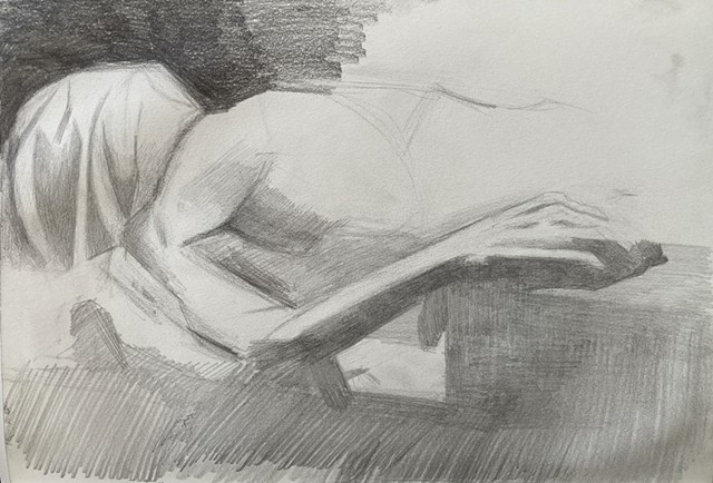 Gross Anatomy Lab Sketchbook, 2014