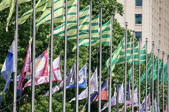 Commemorations Flag