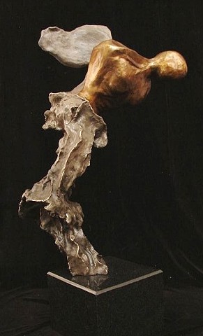 bronze icarus falling