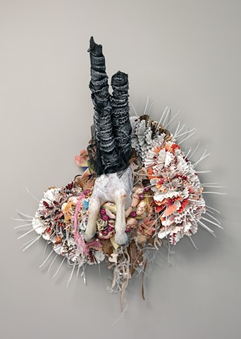 "Coming of Age" assemblage sculpture by Alicia Renadette