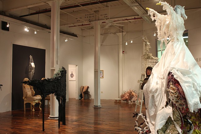 Installation View- Merger with Elizabeth Alexander