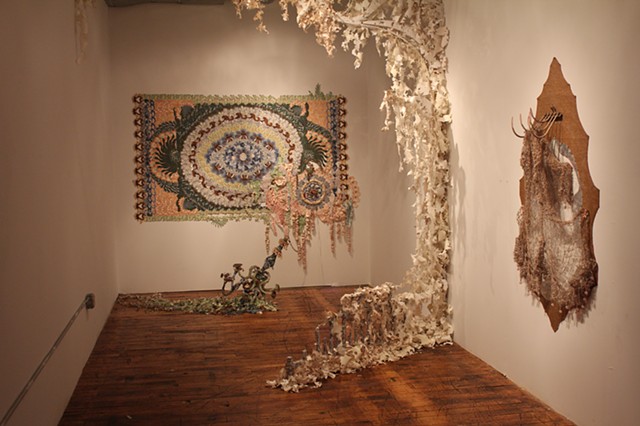 Installation View -Merger with Elizabeth Alexander