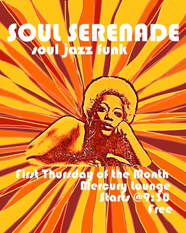 soul funk jazz Soul Serenade Poster 