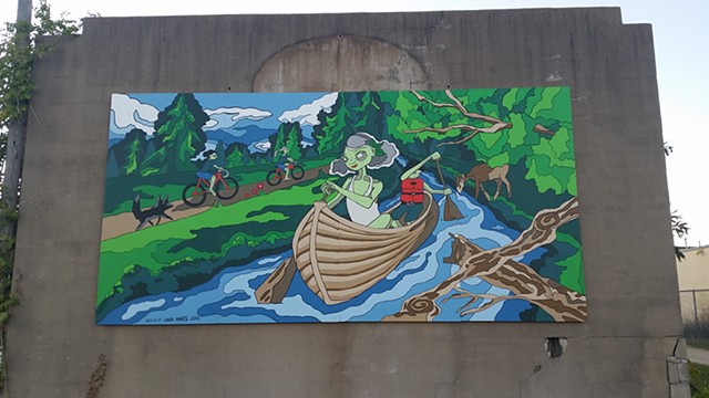 Reedsburg Community Mural 2015
