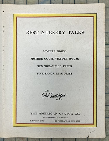 title page from the book Best Nursery Tales