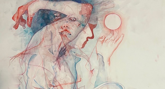 Figurative Works on Paper - Large