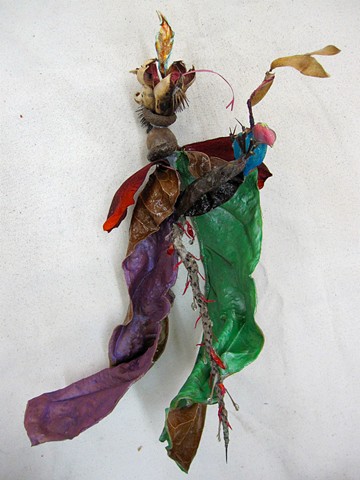 fantasy, animal imagery, surealism, symbolism,organic, detritus,found objects,painting,mixed media, sculpture