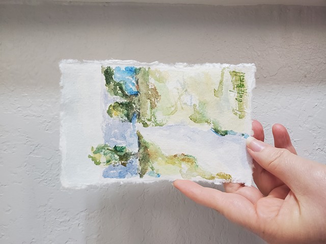 Follow Me watercolor