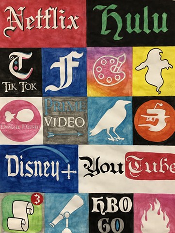 Six Syllable Drawings Gallery