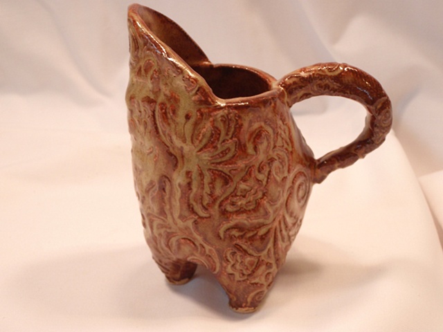 Small textured pitcher