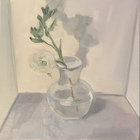 Winter:  Flower and Vase