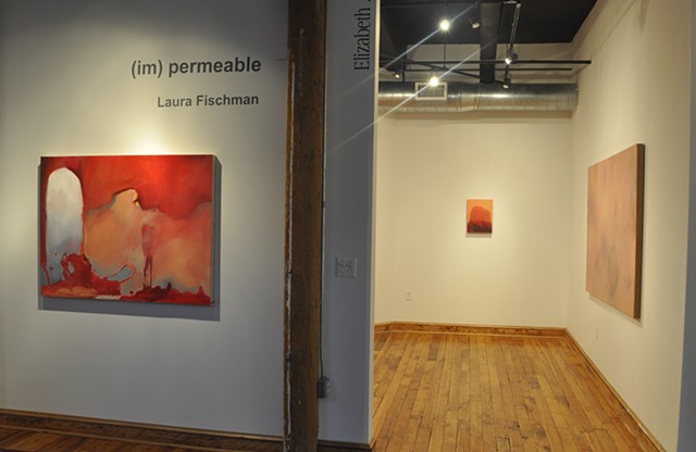 (im)permeable Installed in the Elizabeth A. Beland Gallery at Essex Art Center

