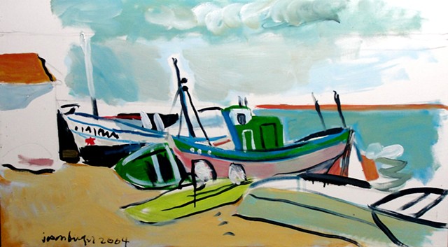 Boats on the Beach, 2004