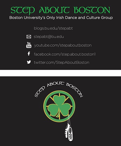 Step About Boston business cards